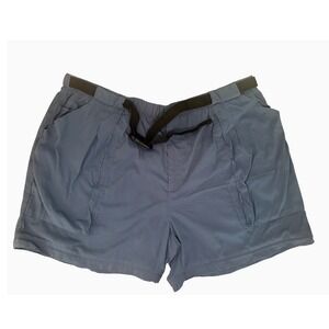 Sportif XXL‎ Men's Blue Nylon Outdoor Hiking Shorts with Liner